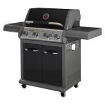 Gas grill Valhal 410 CS, 4 burners and side burner + free gas regulator. Free home delivery!