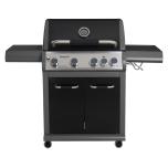 Dangrill gas grill Valhal 420 CS, 4 burners and infrared ceramic side burner + free gas regulator and home delivery within Estonia. The best price!