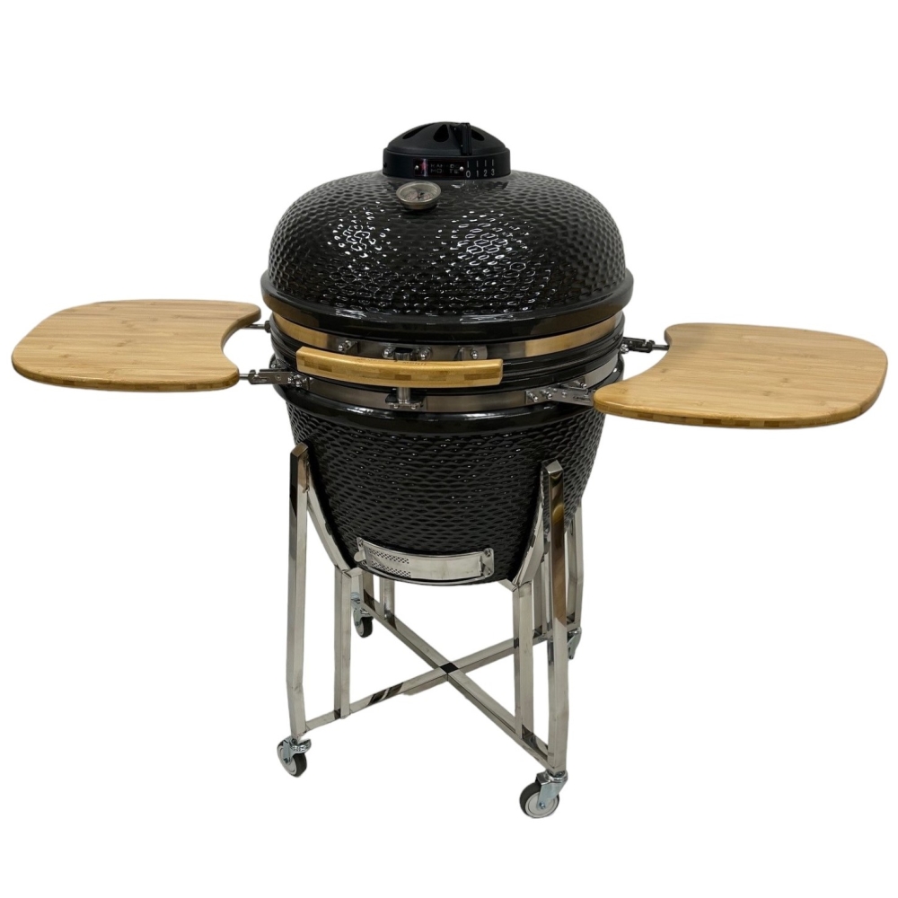 Kamado Monte Grand 24 &quot;ceramic grill. Red. Universal grilling system included. Free home delivery within Estonia.
