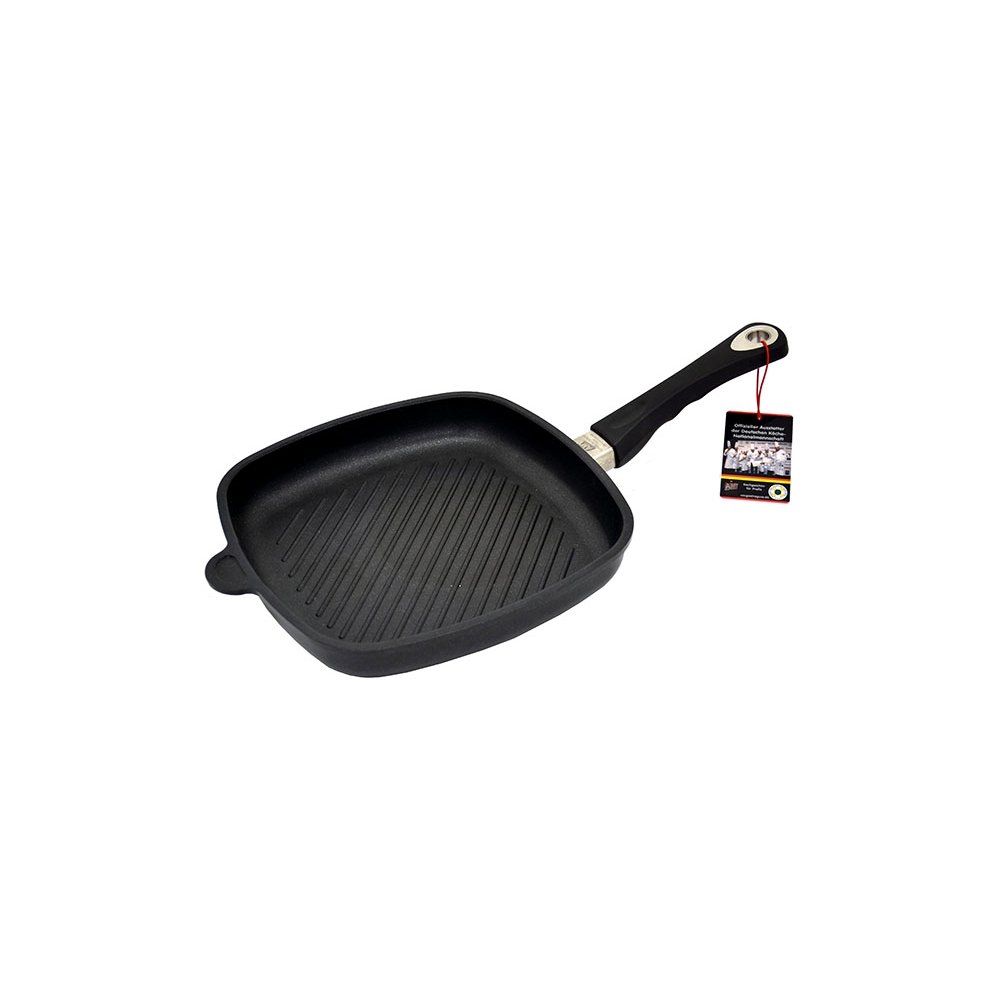 Grill pan 4-square 26x 26cm, 4cm with edge