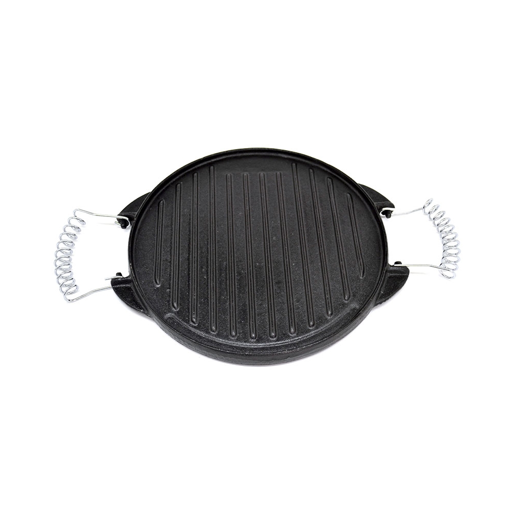 Cast iron grill plate