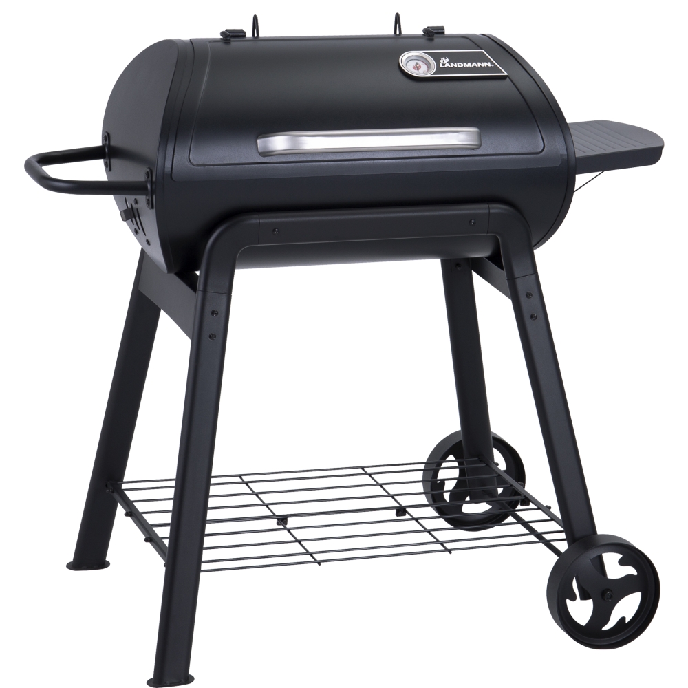 Landmann charcoal grill Vinson Barrel Exclusive. Final sale of the assembled sample. You have to pick up the grill yourself at our showroom Tuuliku tee 4, Tallinn.