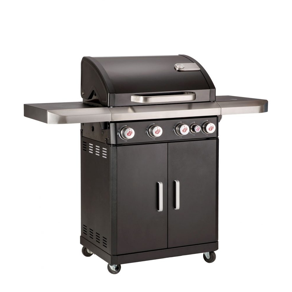 Landmann Rexon 4.1. Landmann gas grill with 4 burners and side burner at the best price. Free home delivery within Estonia.