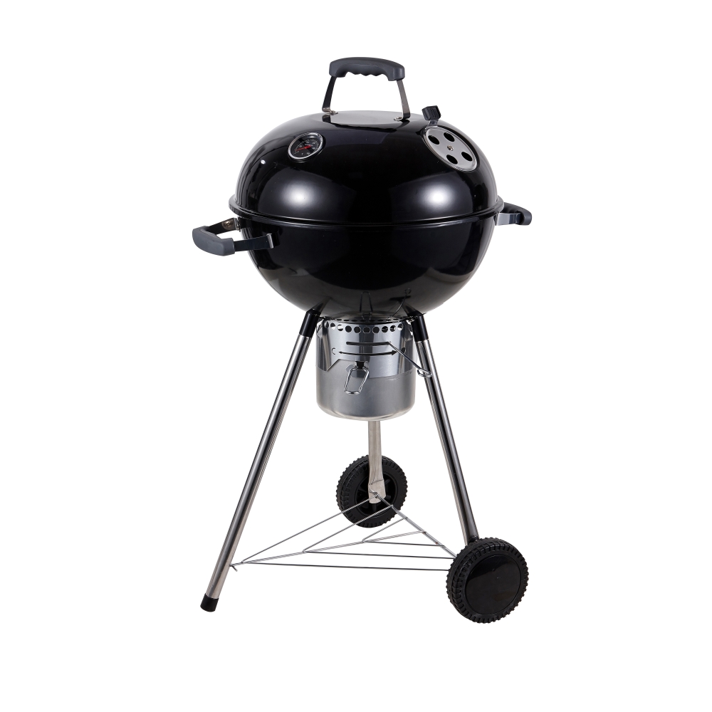 Dome grill &quot;Mars&quot; diam 47cm. Durable high-gloss enamel body and stainless legs.