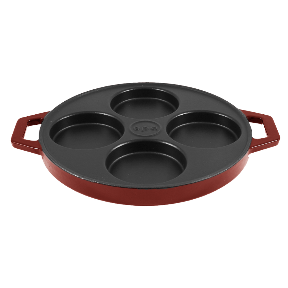 Opa Ark multi-purpose cast iron pan, red
