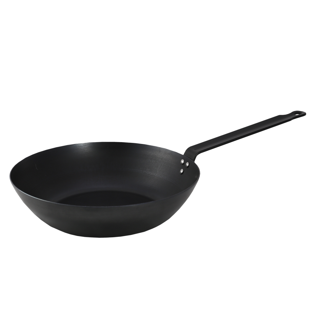 Opa Heavy Metal carbon steel wok pan 28 cm