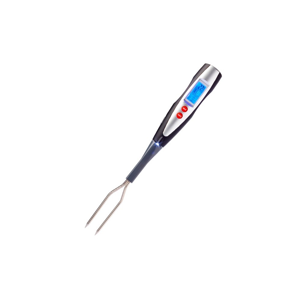 Grilling fork with thermometer (2xAAA)