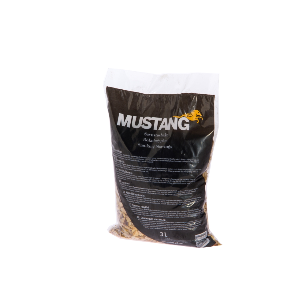 Mustang alder smoke chips