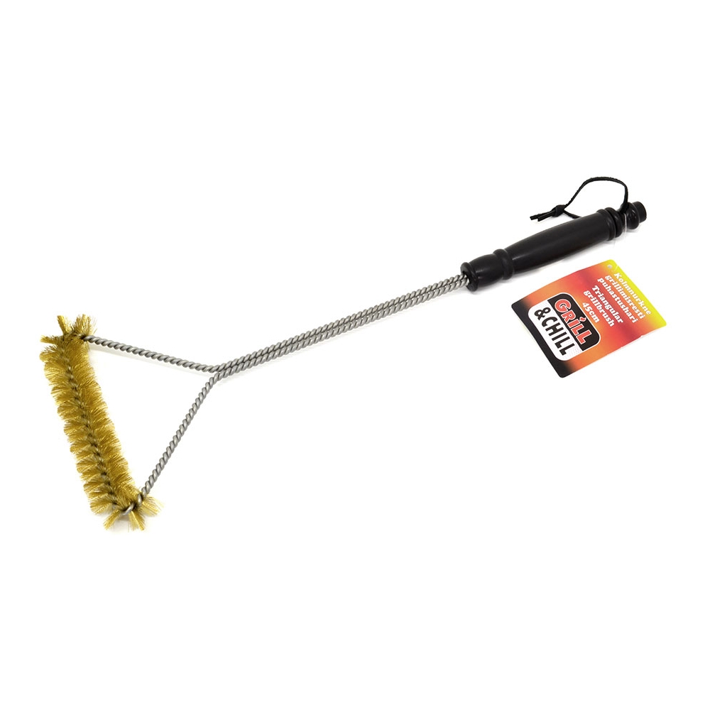 Grill grate cleaning brush